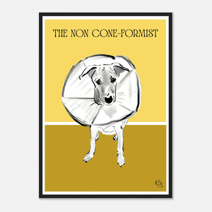Modern Pet Themed Art Non Cone-formist.