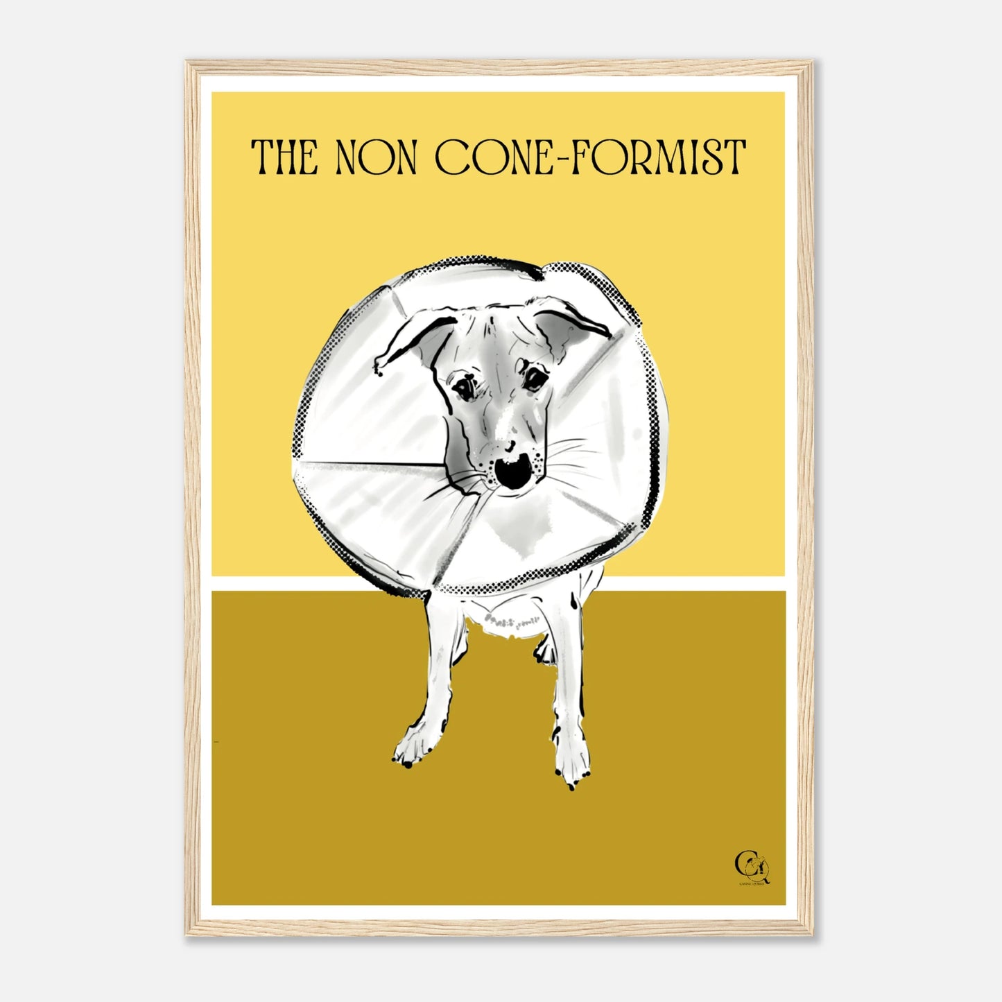 Modern Pet Themed Art Non Cone-formist.