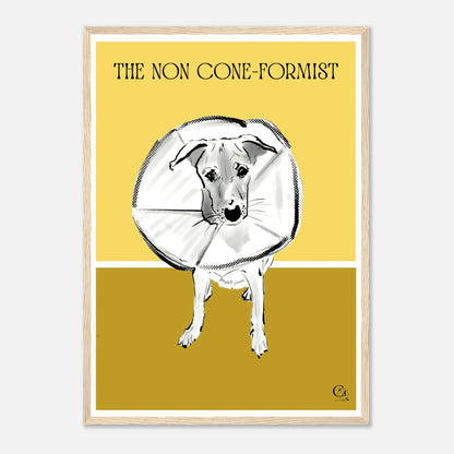 Modern Pet Themed Art Non Cone-formist.