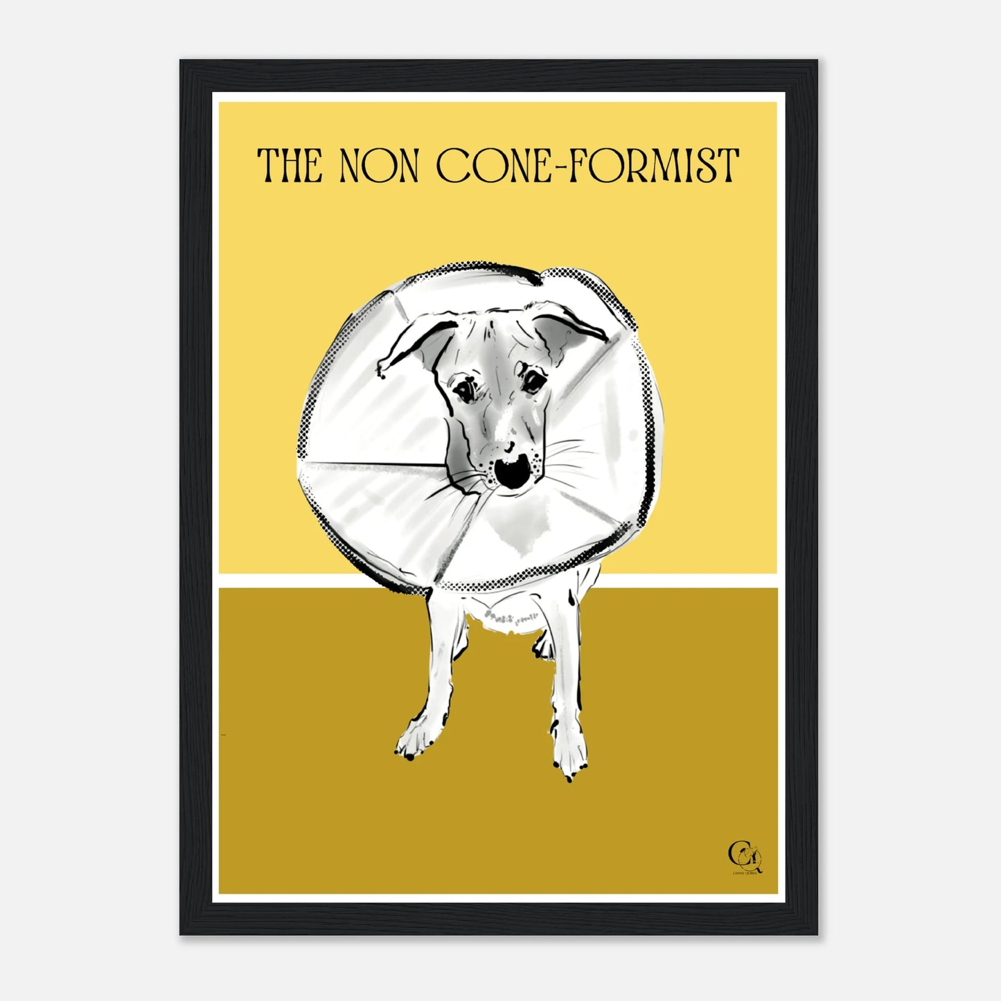 Modern Pet Themed Art Non Cone-formist.