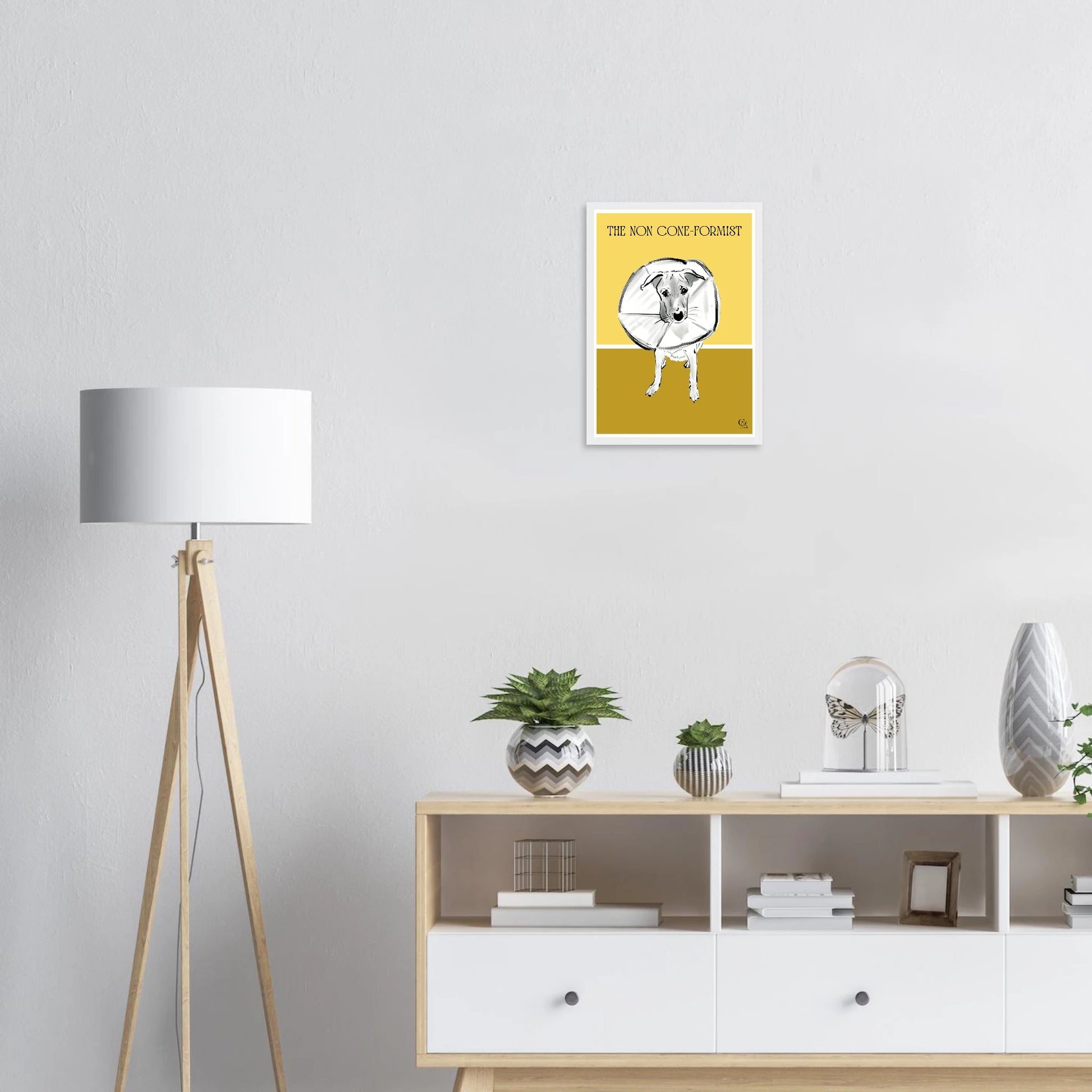 Dog themed Fine Art Poster