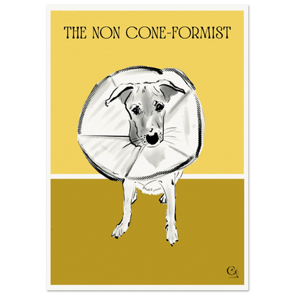 Dog themed Fine Art Poster