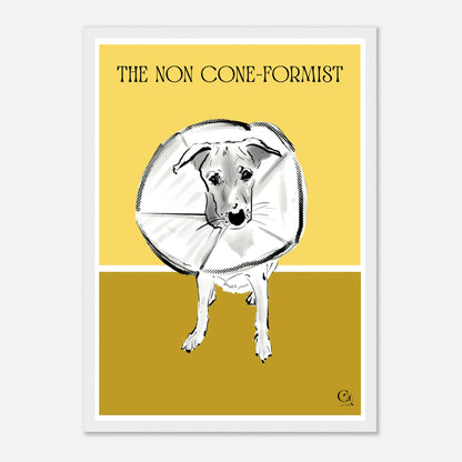 Modern Pet Themed Art Non Cone-formist.