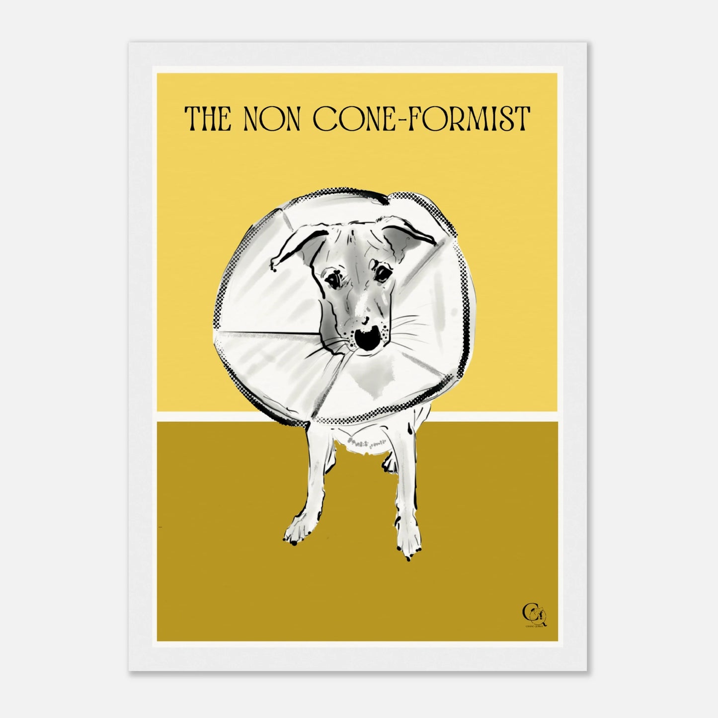 Dog themed Fine Art Poster