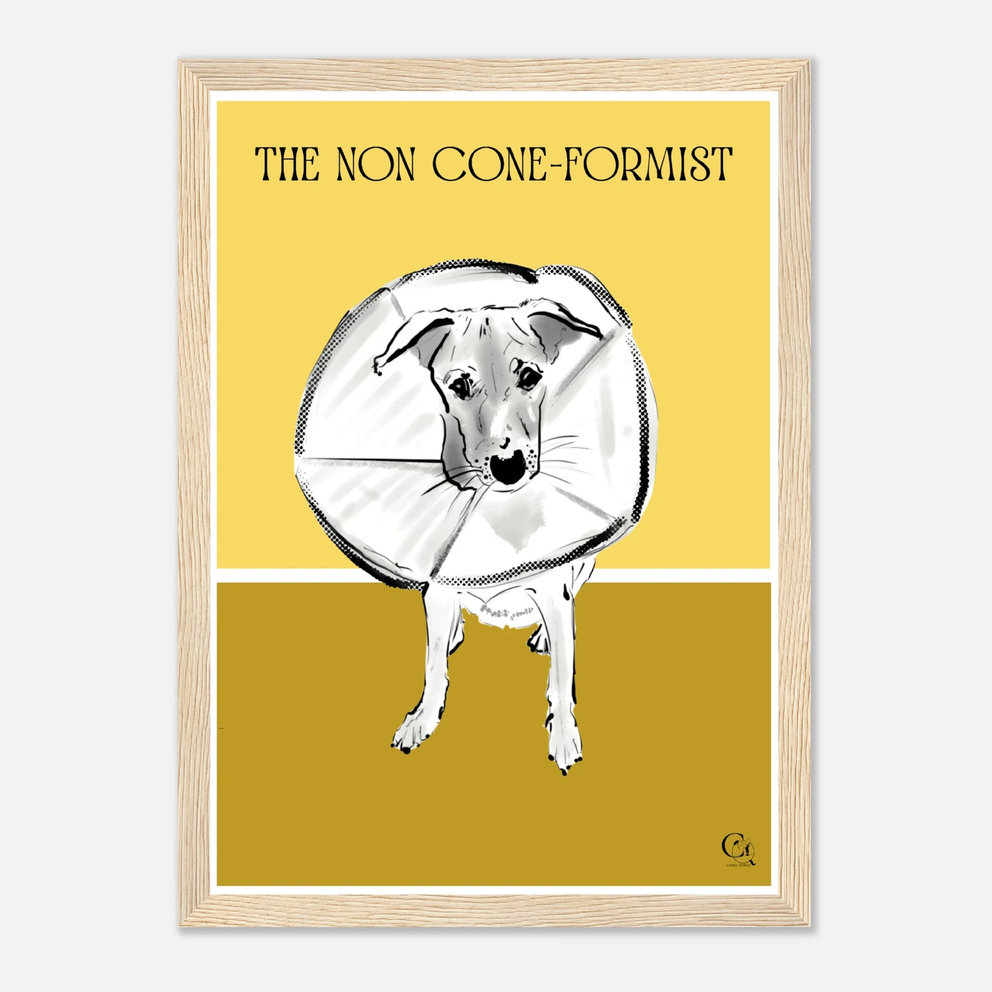 Modern Pet Themed Art Non Cone-formist.