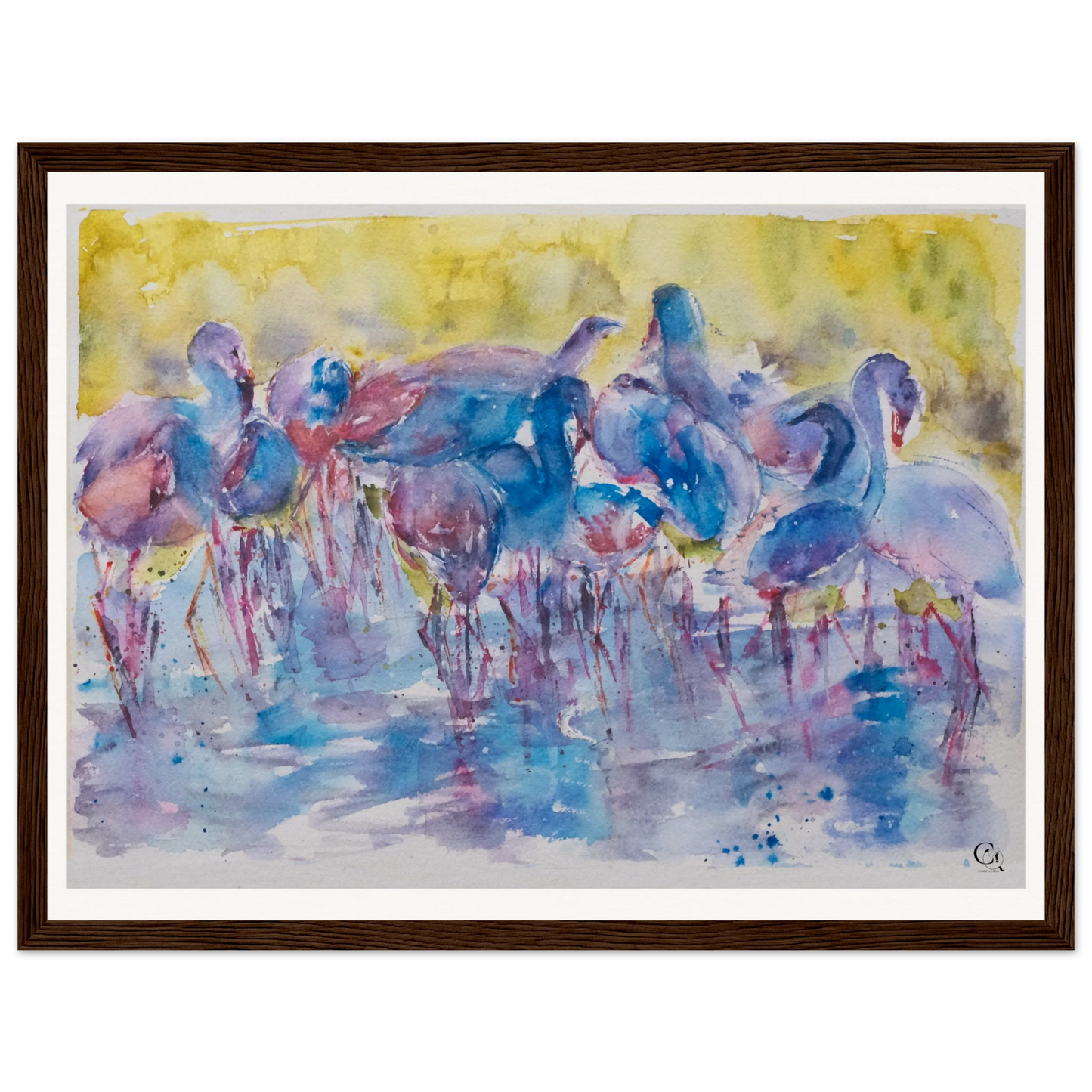 canine_quirks_watercolor_curious_balance_brown
