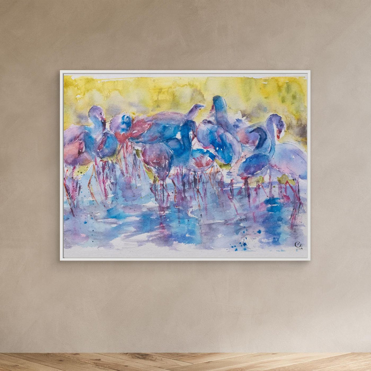 Curious Balance (US): Canvas Print
