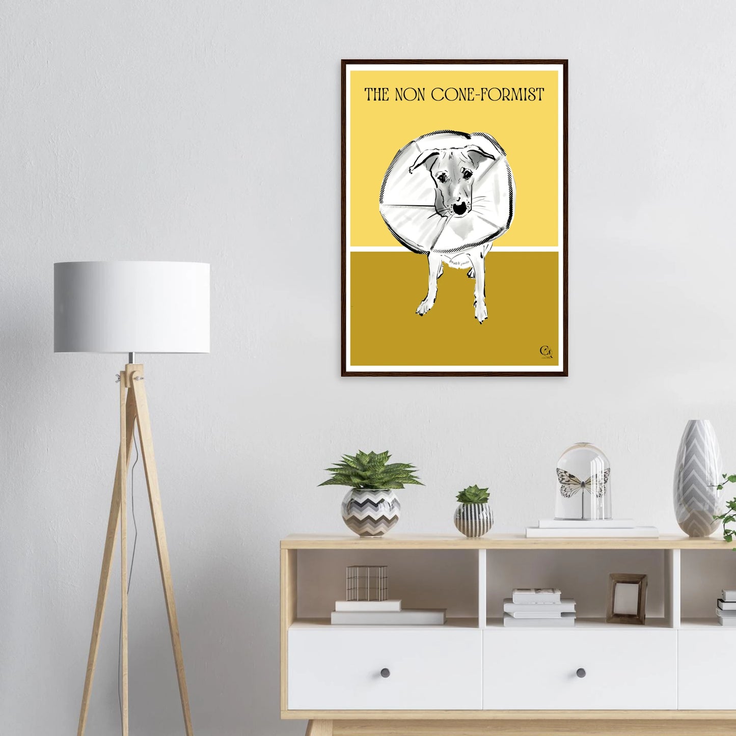 Modern Dog Décor Non Coneformist